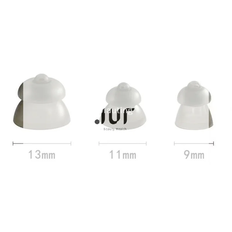 10pcs High-power, Double-flange (Umbrella-shaped) Earplugs Hearing Aid Domes 9mm 11mm 13mm Size In-ear