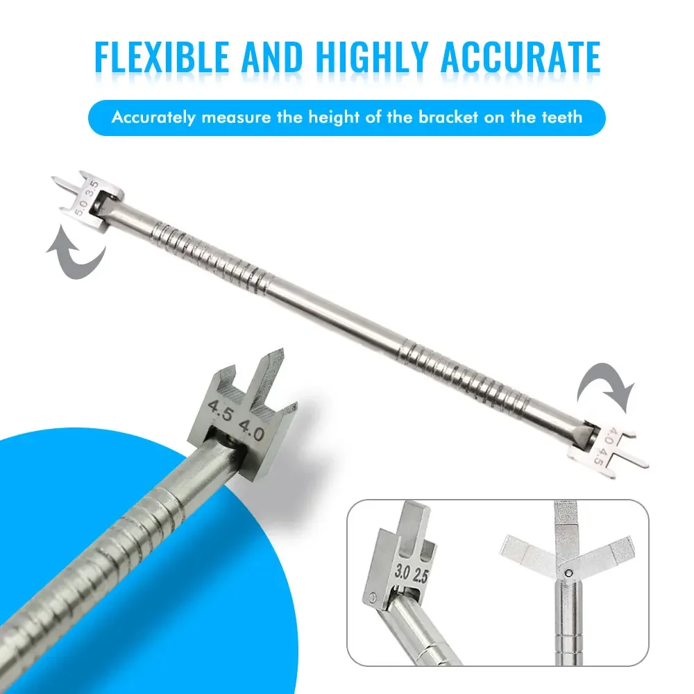 

Стоматологический ортодонтический кронштейн, регулируемые кронштейны, позиционер из нержавеющей стали, положения высоты, стоматологические инструменты