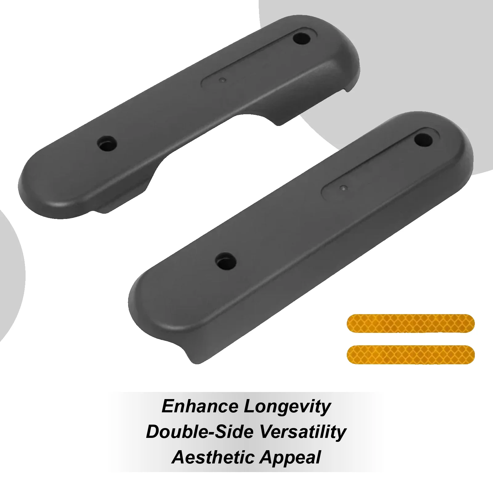 

Крышка колеса, светоотражающая палка, задняя декоративная крышка, сменный комплект для аксессуаров для скутеров, запасные части, задняя сторона, светоотражающая шина
