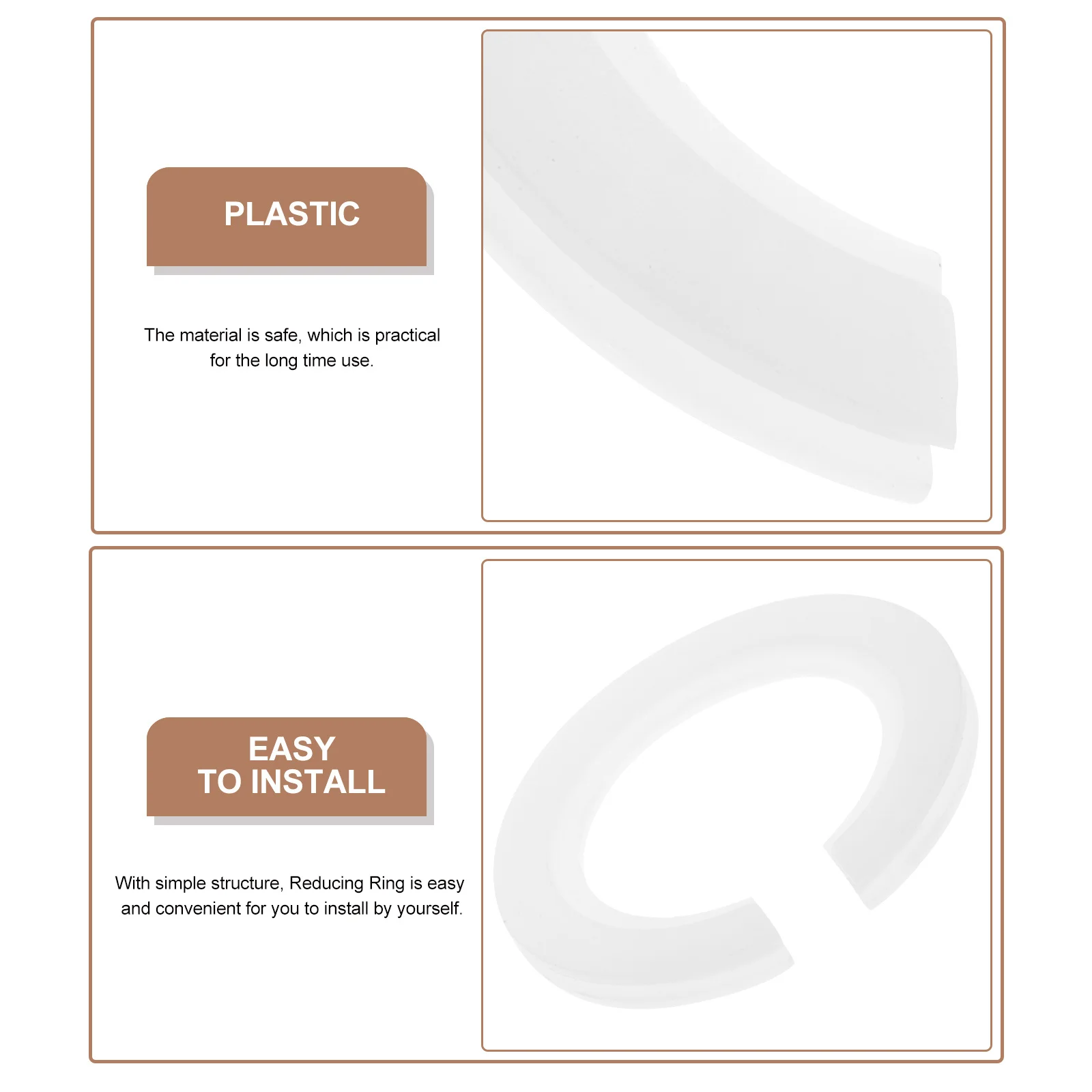 

20Pcs Lamp Shade Conversion Ring E27 to E14 Reducer for Lampshade Holder Replacement Light Accessories Lamp Shade Adapter Ring