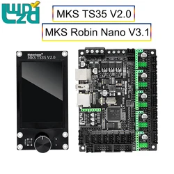 MKS TS35 V2 TFT Touch Screen USB 3D Printer Makerbase MKS Robin Nano V3.1 Motherboard Eagle 32 Bit 168Mhz F407 Control Board