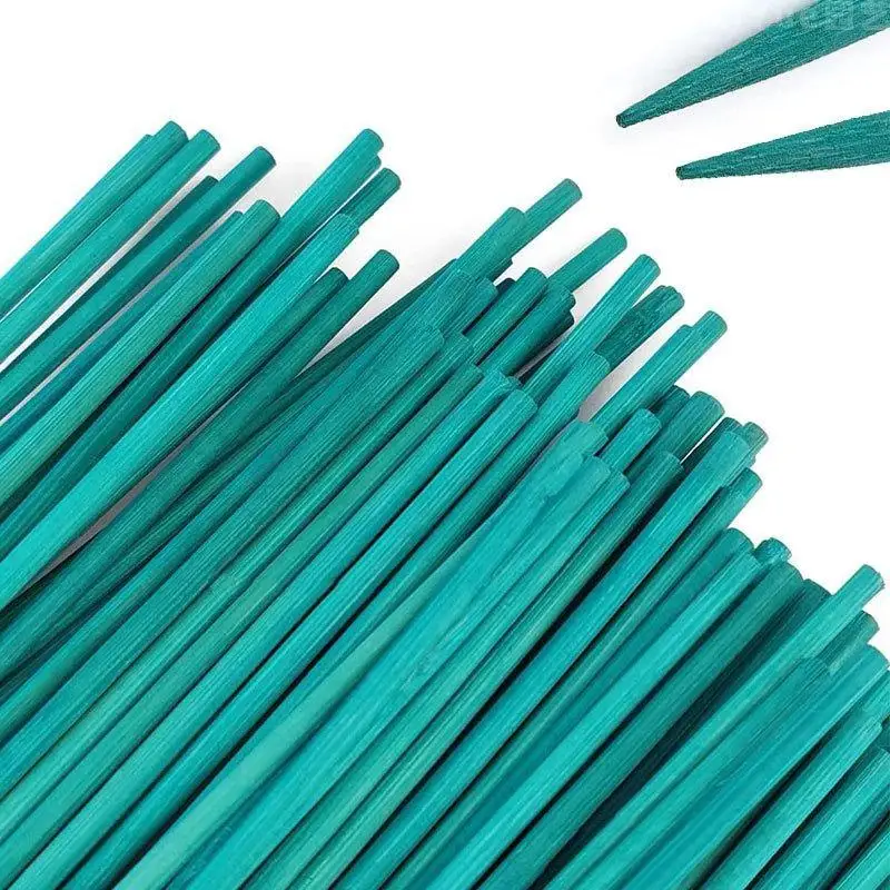 10Pcs Green Plant Support Stakes 30-50cm Lightweight Support Sticks for Vegetable Flower Outdoor Yard Growing