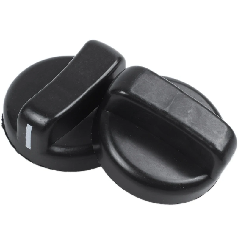 15 PCS Kitchen Black Plastic Gas Stove Cooker Control Knobs