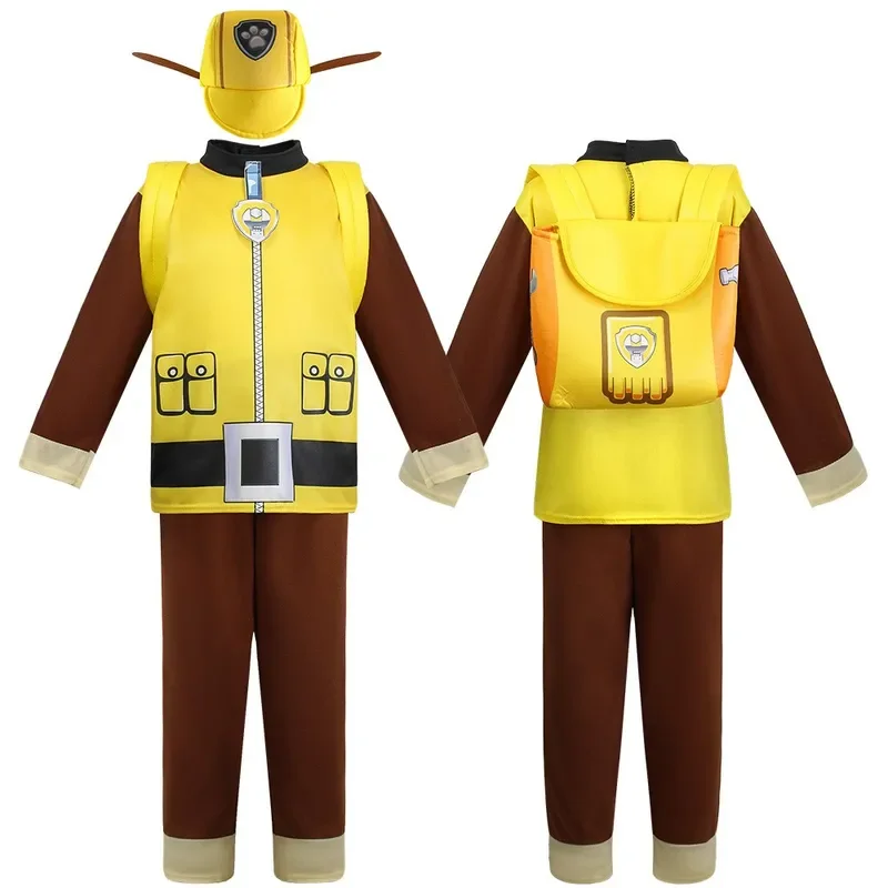 Patrol ryure cosplay kids boy girl birthday captain costume cartoon patrol dog ryyder party rode regalo di natale Halloween