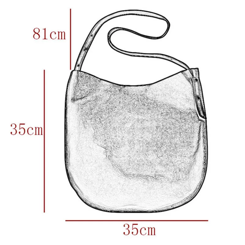 Weekends outdoor daily designer handmade genuine leather women shoulder bag simple high-quality first layer cowhide underarm bag