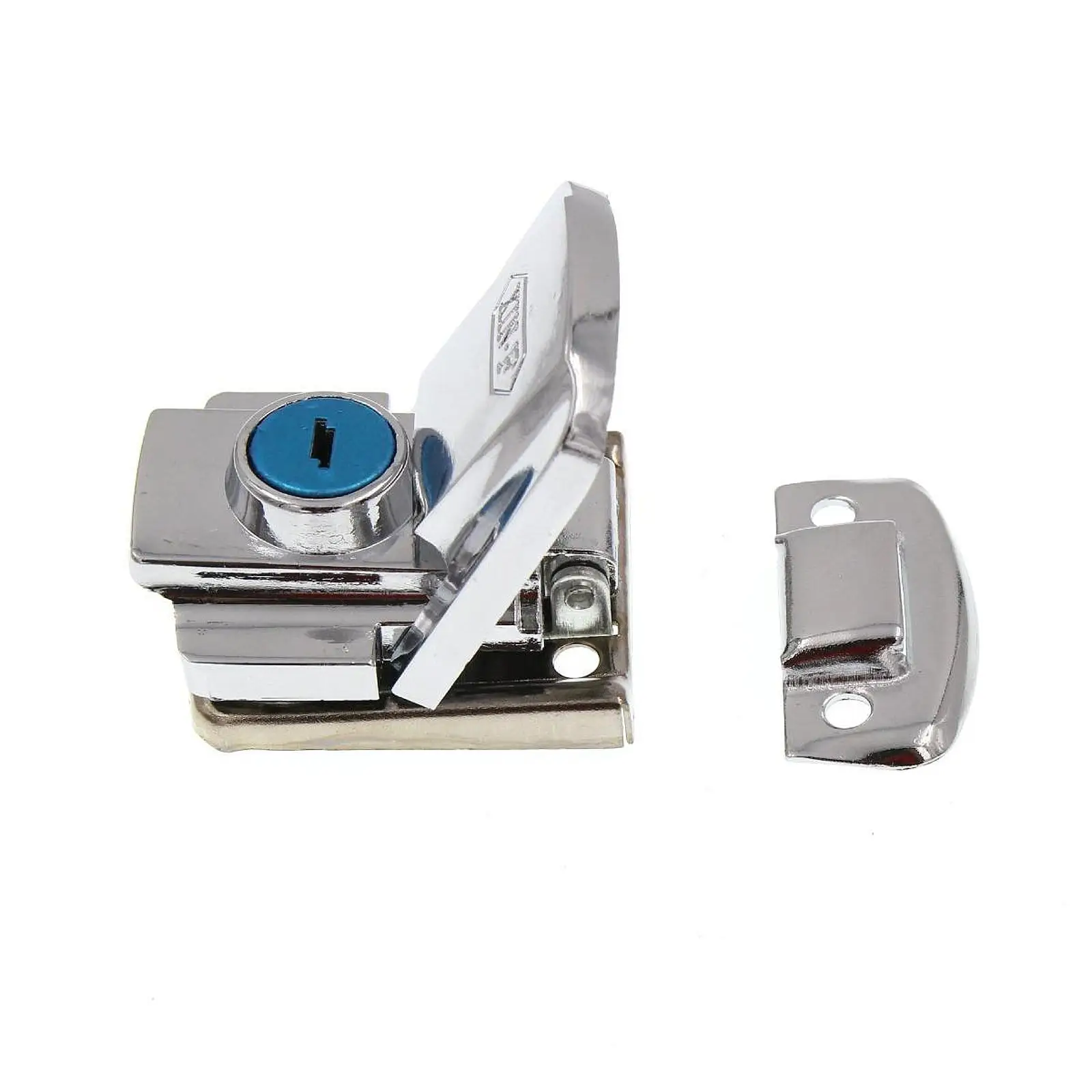 Anti Theft Motorcycle Trunk Lock Metal Keyed Storage Box Replacement Security Accessory for Scooter