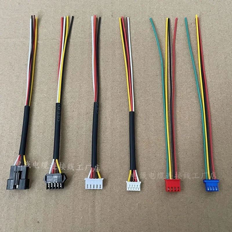 

2pcs Suitable for Midea air conditioner wire controller cable 5-pin plug 4-pin air energy control panel signal cable connector