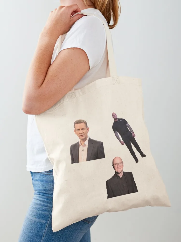 

The Jeremy Kyle Show Sticker Pack Tote Bag bags luxury women Women's beach bags Women's shopper bag university shopper bag