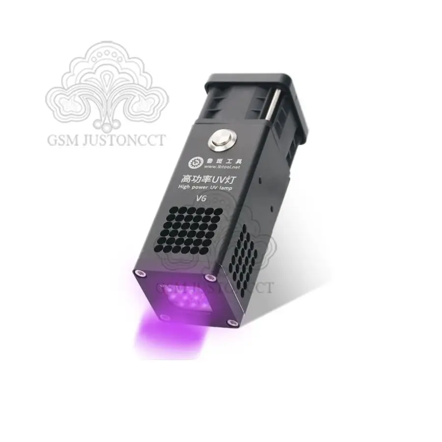 UV Intelligent Green Oil Curing Lamp, UV Lamp, Solder Oil, Adhesive Curing Lamp for Phone, Motherboard PCB LCD Repair TooL LB V6