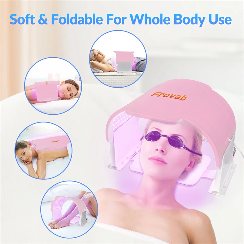 Soft Mask Face Lift Machine Blue Light Therapy LED Therapy Wrinkle Removal Promote Cell Repair and Regrowth Skin Firming Machine