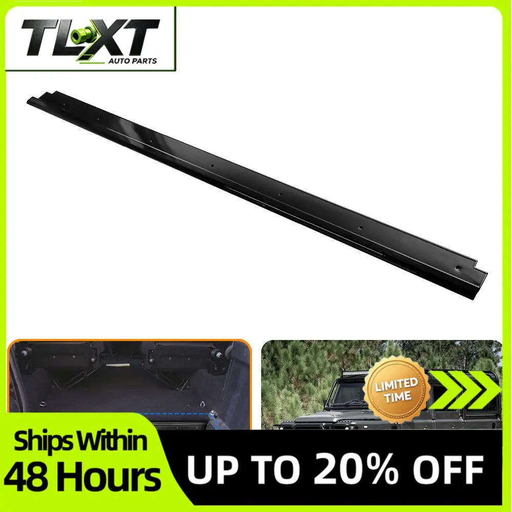 Steel For Land Rover Defender 2004-2019 Inner Door Sill Bar Edge Guard Trim Protection Kit Front door tailgate