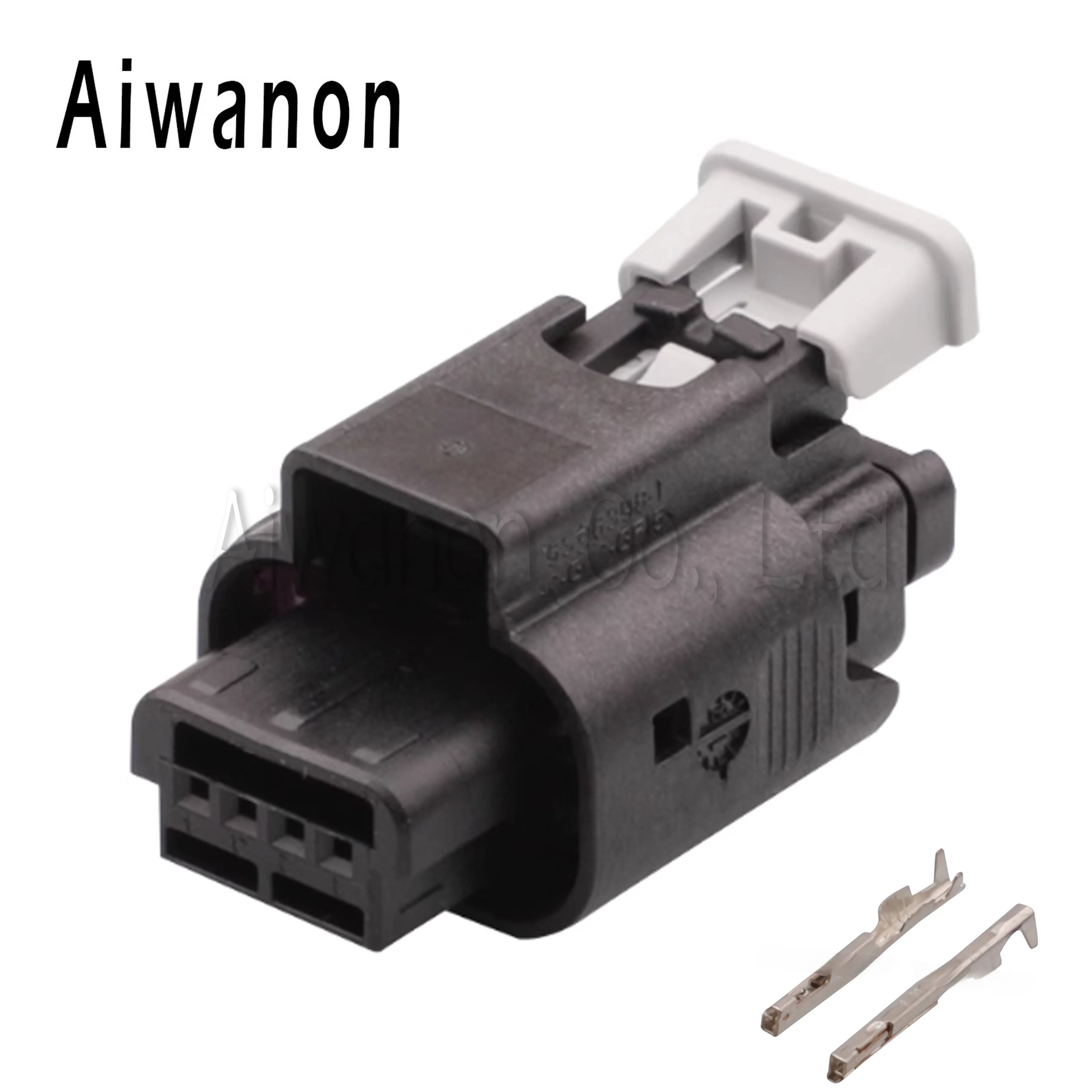 1 Set 4 Pin 1801823-1 Car Rear Camera Electrical Connectors Female Wire Harness Plug For 2236398-1 13422