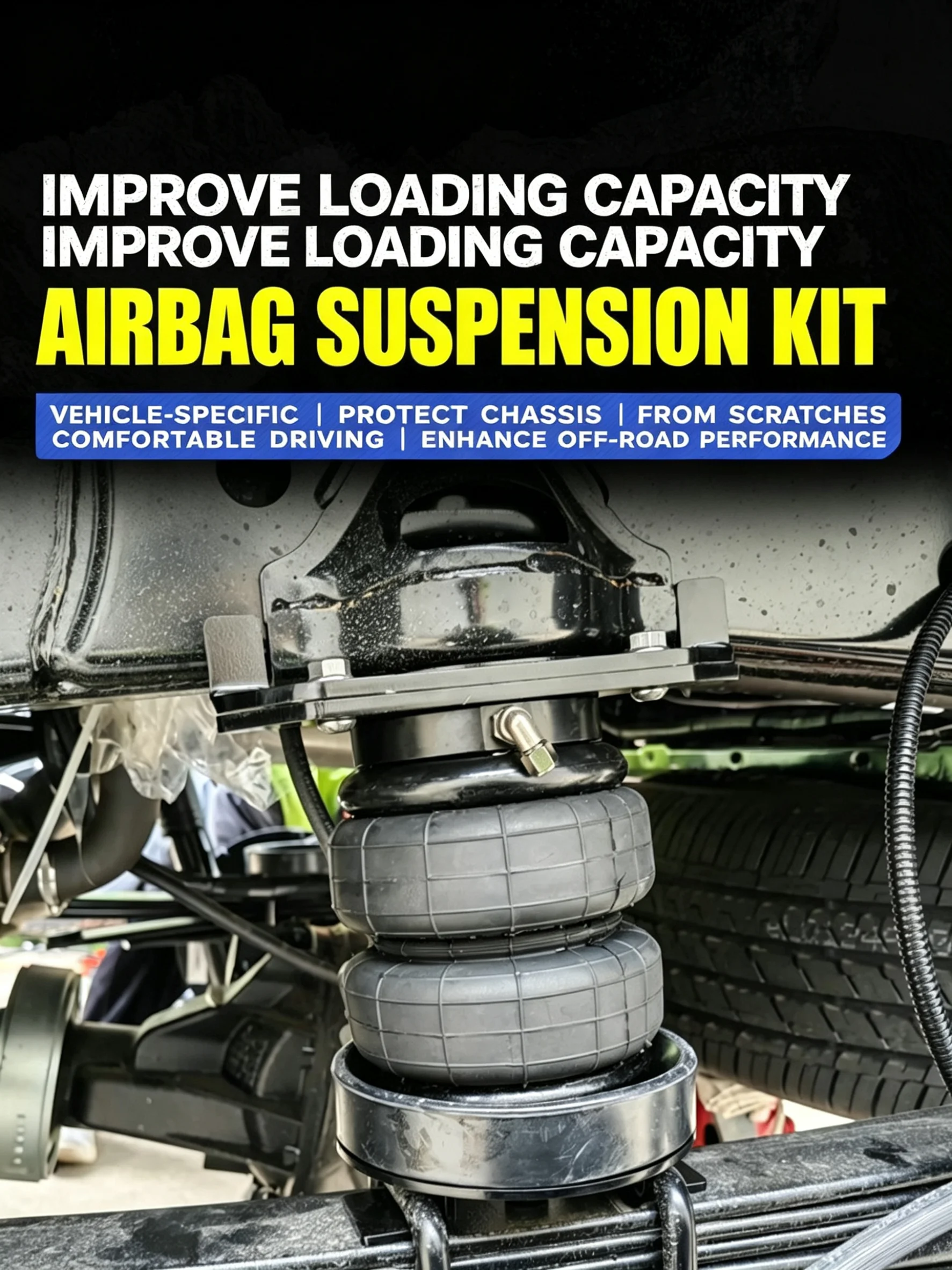 Off Road 2 Inch Lift Shock Absorber Adjustable Coil Spring Suspension Kit for  Ranger Pickup 4x4