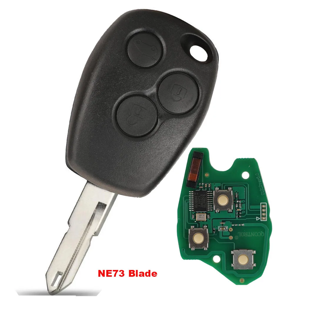 Jingyuqin Fernschlüssel PCF7946/pcf7947/4A Chip 434 MHz Für Renault Trafic Vivaro Primastar Movano Ersatz Control Fob Keyless – Detail 3