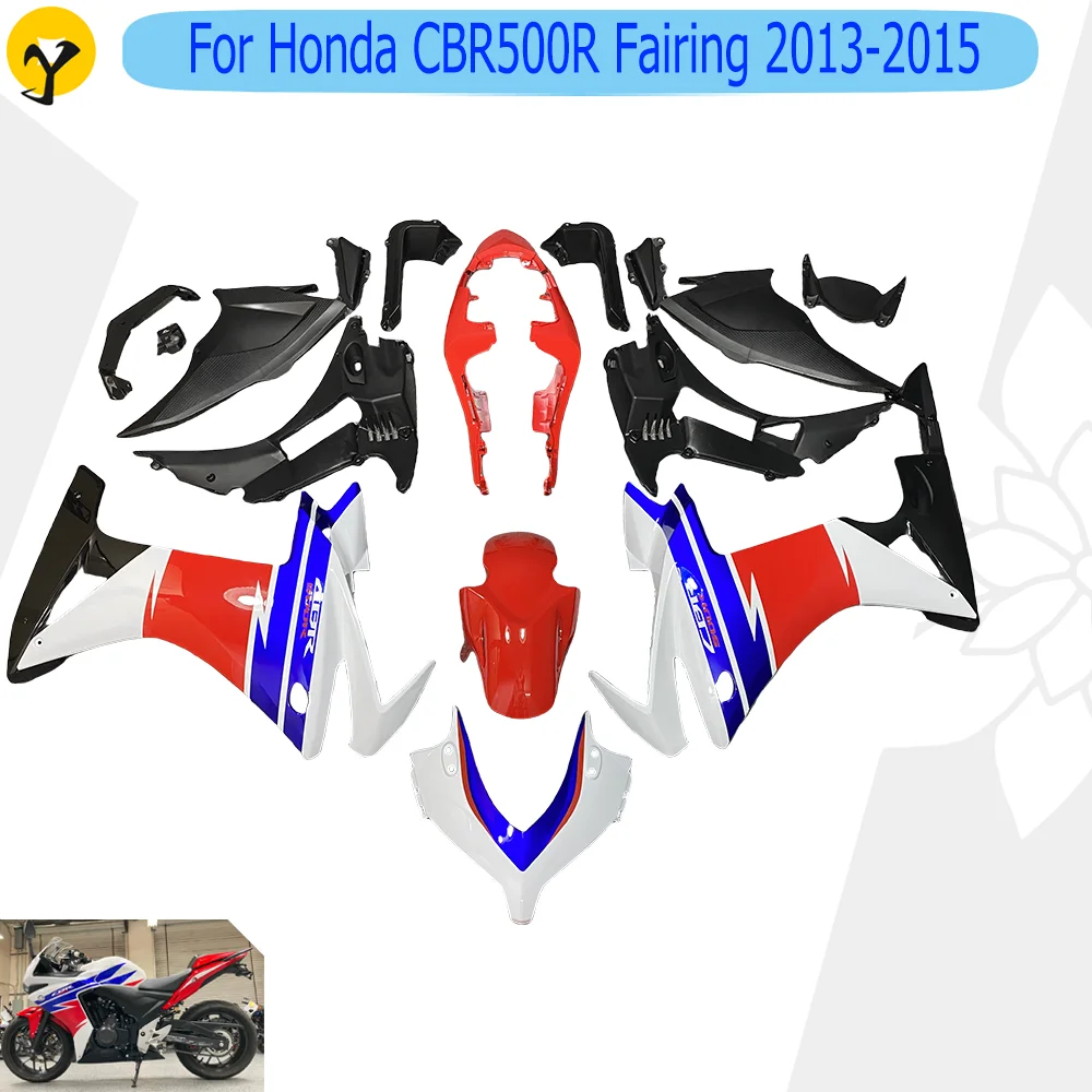 

For 2013 2014 2015 Honda CBR500R Motorcycle Fairing Accessories Suit Original Moulded Parts For Perfect Fit CBR500 Bodywork Set