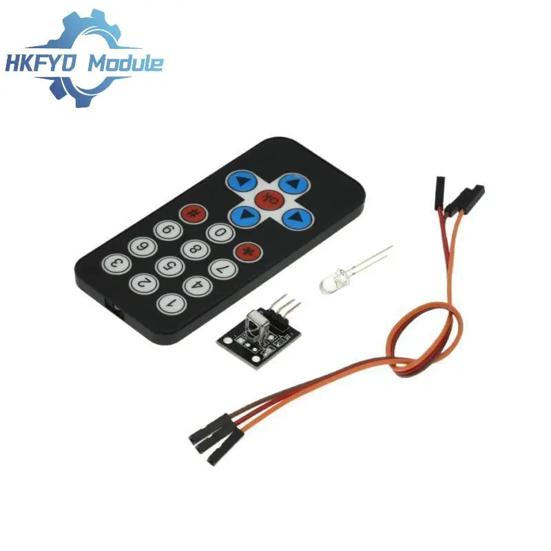 Infrared Remote Control Module Wireless IR Receiver Module DIY Kit HX1838 for Arduino Raspberry Pi