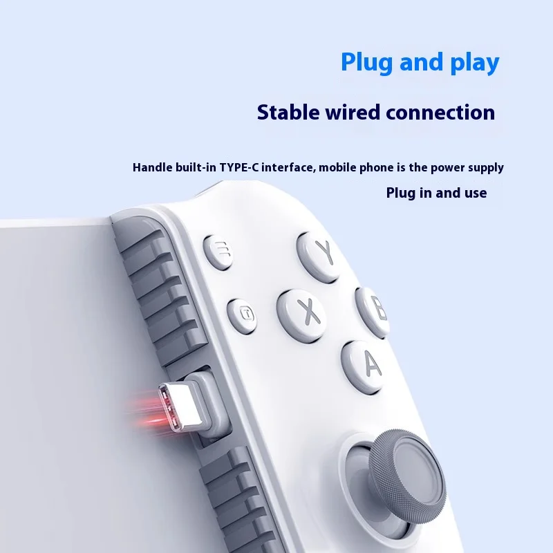 2024 MEMO S3 Gamepad Type-C Mobile Phone Controller Hall Effect Stick Joystick Dual Mode For Android PS Cloud Game Customized