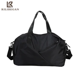 New Fashion Men Travel Bag Oxford Large Capacity Travel Tote Classic Casual Men Shoulder Bag Light Sport Travel Duffle Bag