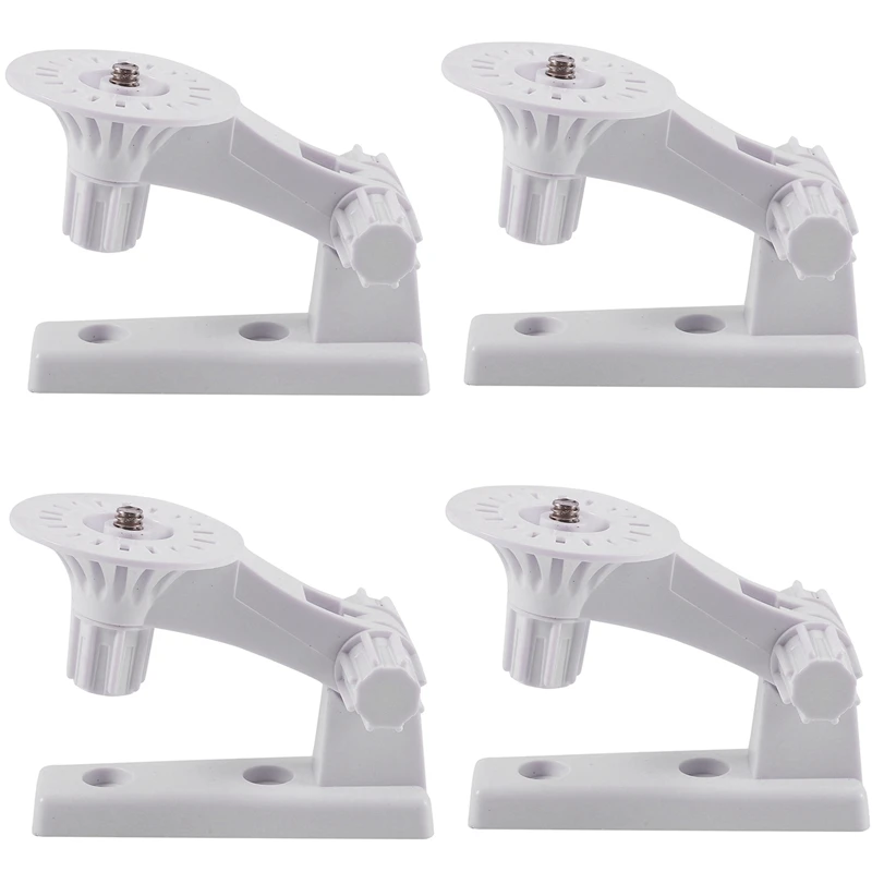 

RISE-4X Wall Mount Bracket Cam Storage Stand Holder 180 Degree Adjustable For Cloud Camera 291 Series Camara(White)