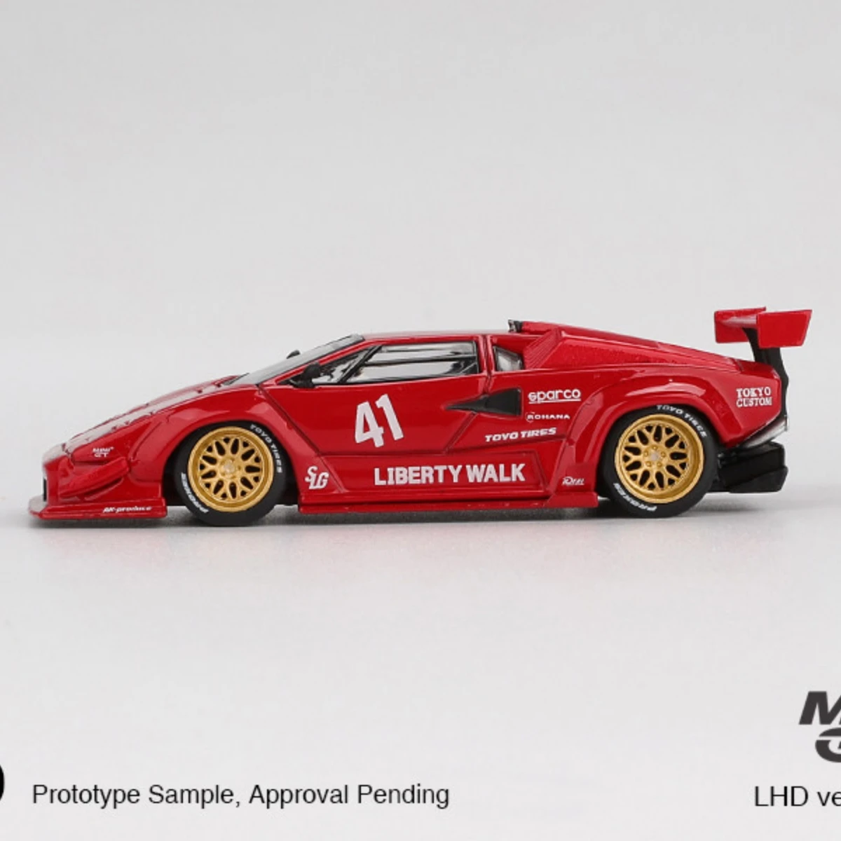 

Модель автомобиля MINIGT 1100 1:64, литая под давлением, в подарочной упаковке