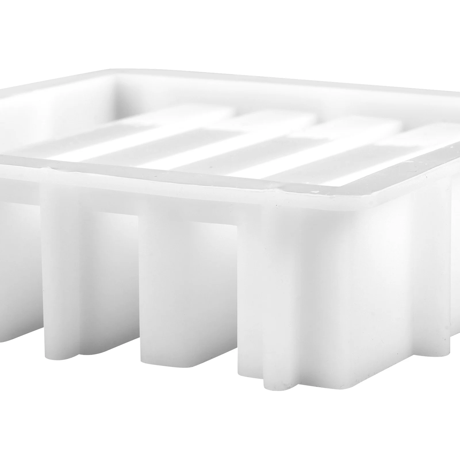 

Coaster Mold Cup Organizer Holder Stand Supply Crystal Resin Casting Molds Tray Storage