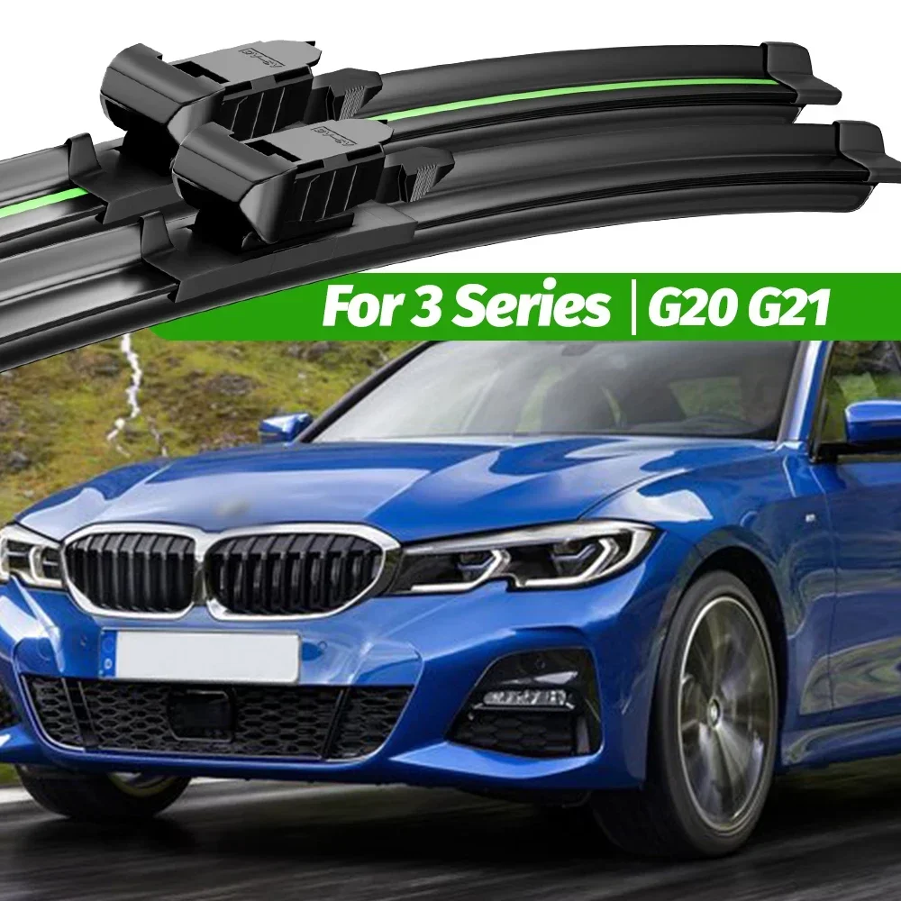 

For BMW 3 Series G20 G21 2019-2023 2pcs Front Windshield Wiper Blades 2020 2021 2022 Windscreen Window Accessories