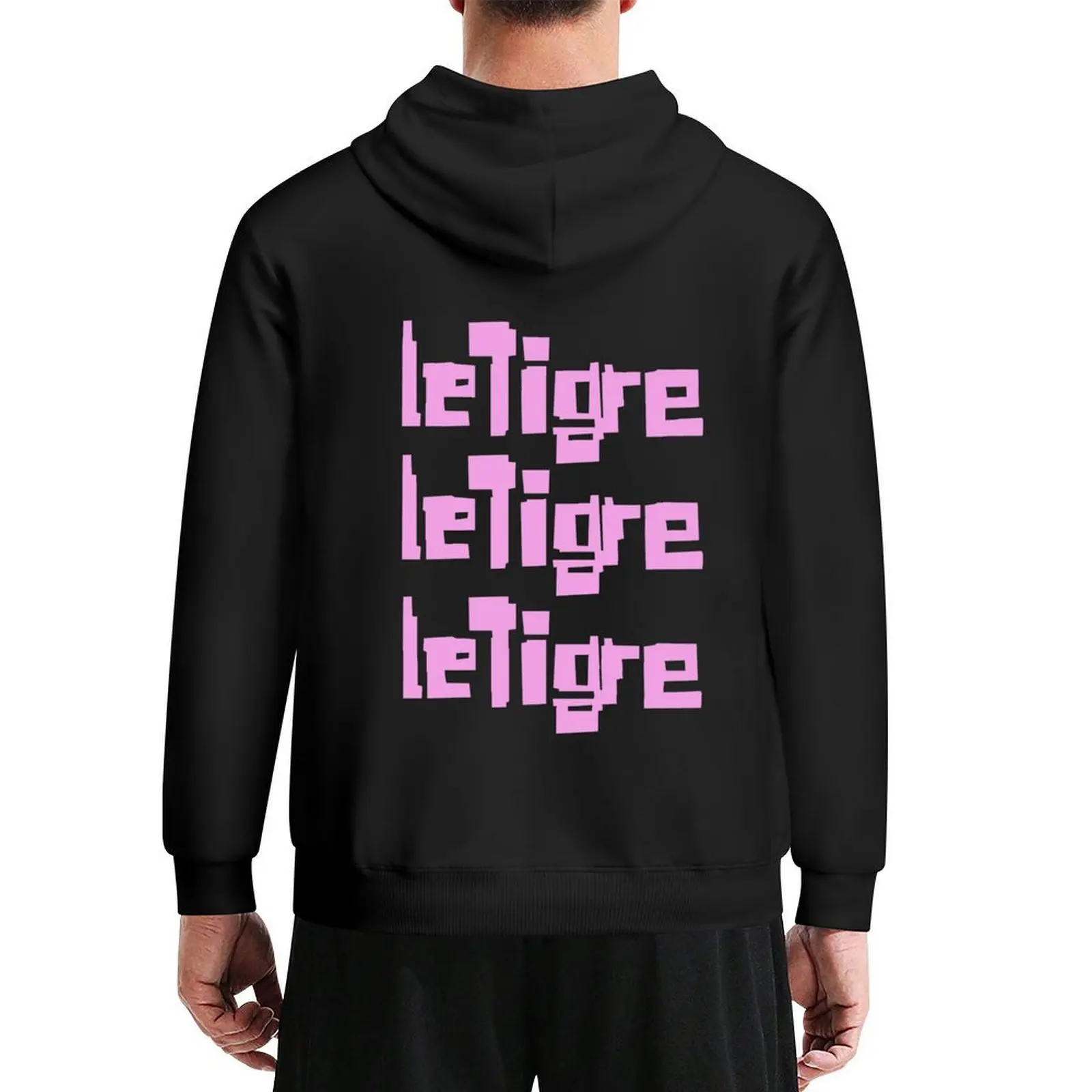 

LE TIGRE DESIGN Hoodie male clothes anime clothes korean clothes graphic t shirts men oversized hoodie
