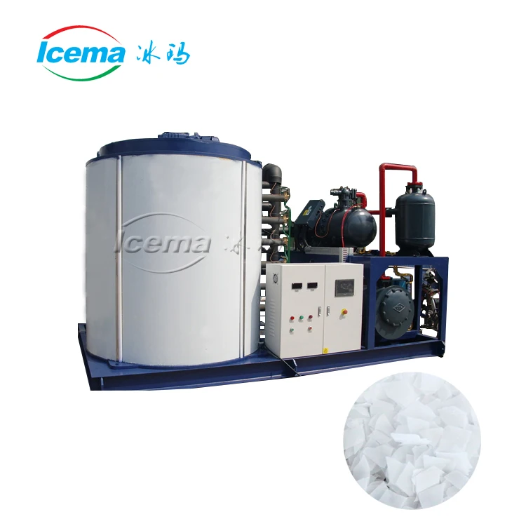 High Quality 5 Tons Flake Ice Machine for Mozambique