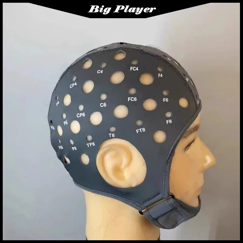 For Strong EEG  Thin Sandwich Electrode Cap 64 Conductive EEG Electromechanical Electrode  Customizable EEG Cap Accessory