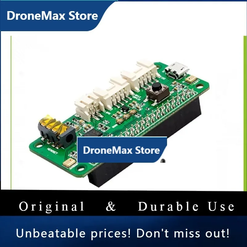 DroMaReSpeaker 2-Mics Pi HAT: Dual-Microphone Array Board For Raspberry Pi With Alexa & Google Assistant Support