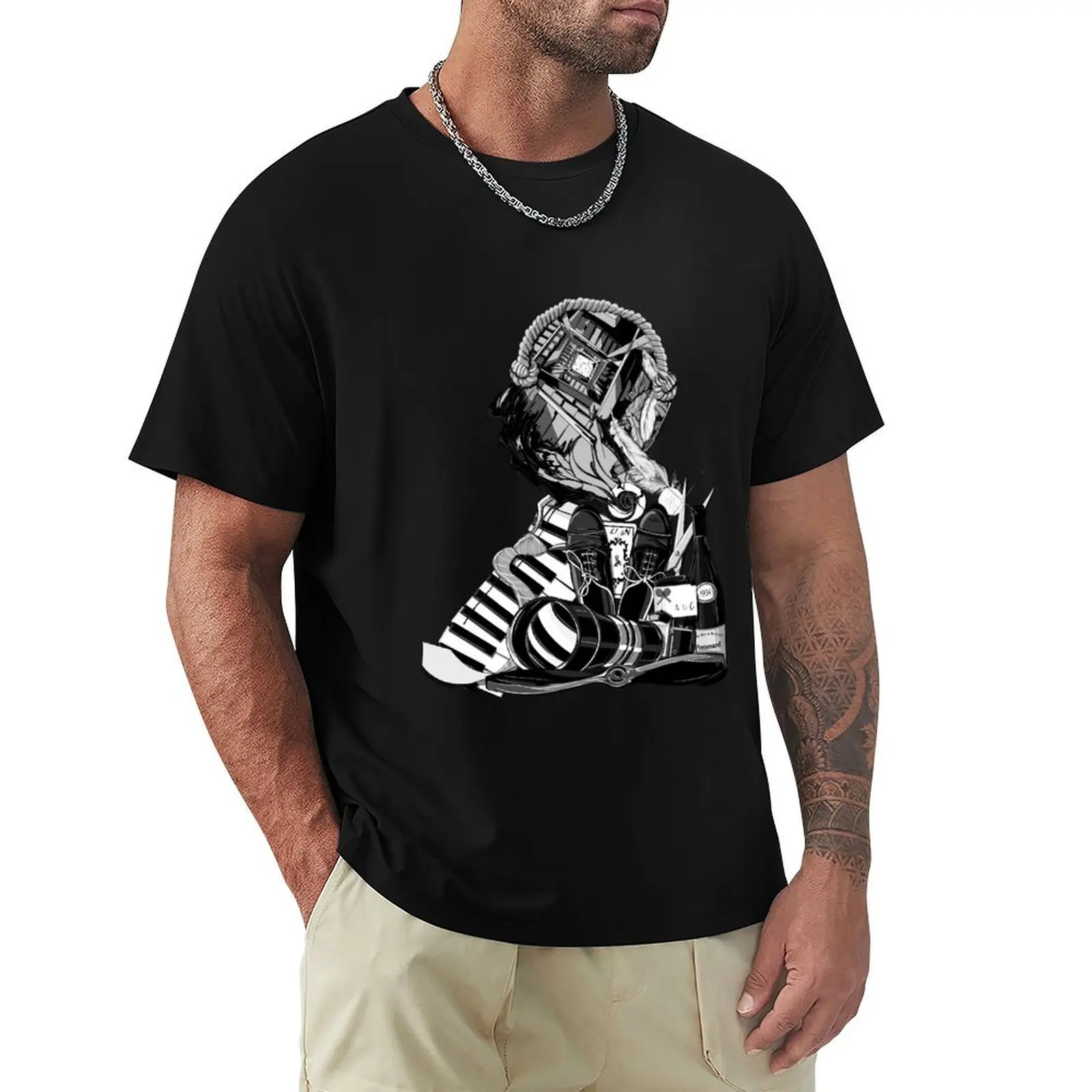 Good Evening. T-Shirt t shirts for man graphic funny T-Shirt