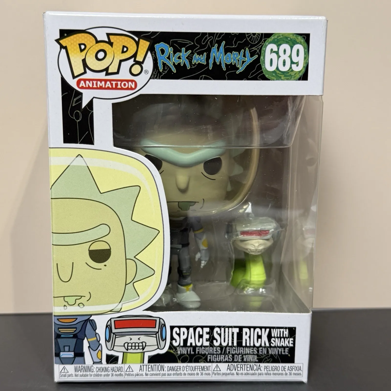 Rick and Morty Vinyl Figure Pickle Rick #333 Funko Pop Official
