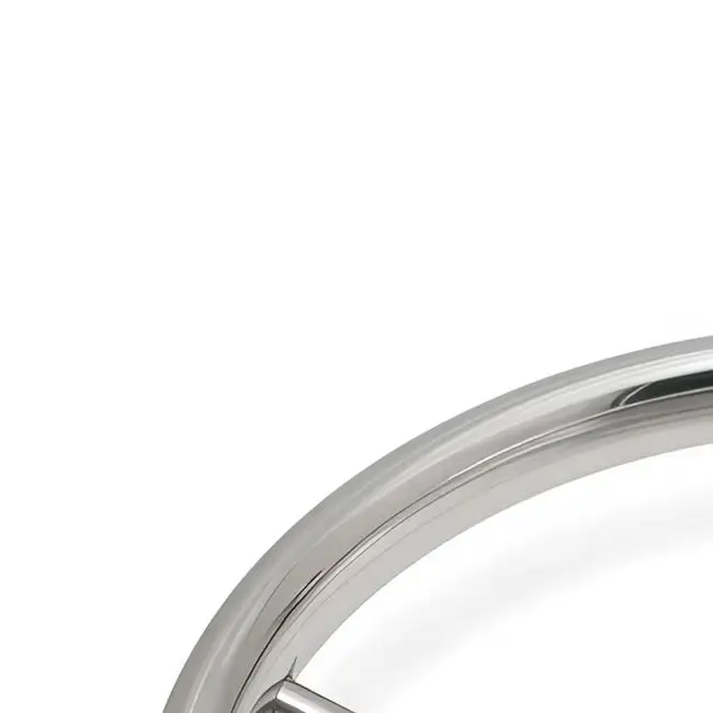 Boat Accessories Steering Wheel With/ no with knob Stainless Steel 5 Spoke 25 Degree 11'' For Marine Yacht