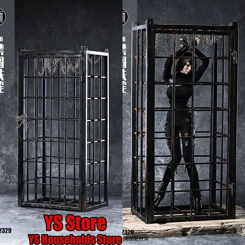 

MMMTOYS M2329 1/6 Scale Soldier Scene Accessory 35cm Imprison Iron Cage Model Toys For 12" Action Figure Cosplay Decoration