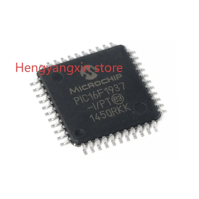 5 PCS PIC16F1937-I/PT  ,TQFP44  ,PIC16F1937T-I/PT ,8-bit Microcontrollers - MCU 14KB Flash, 512B RAM， New Original