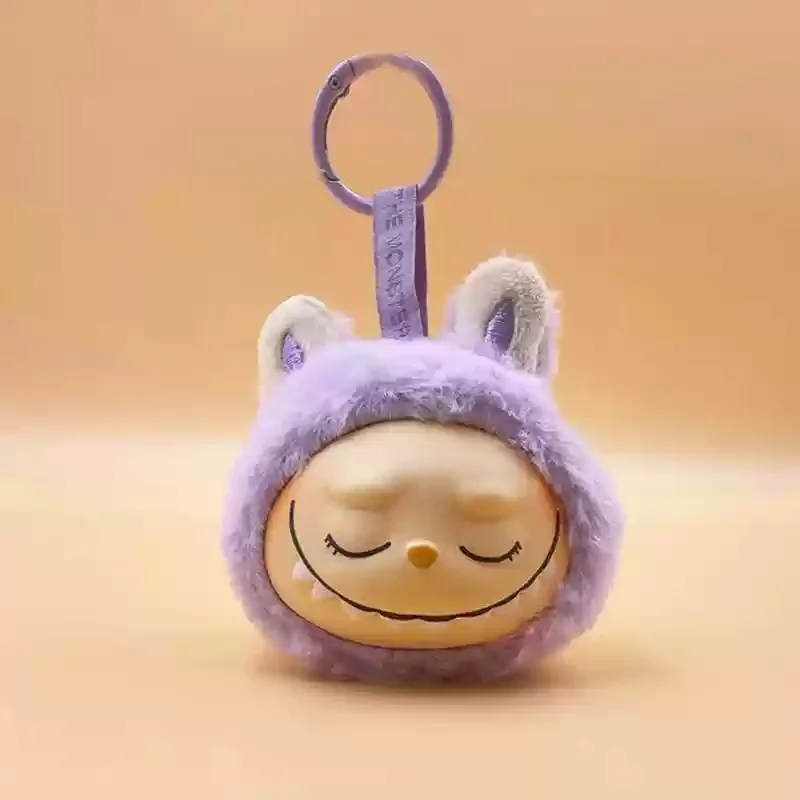 Labubu Anime Petite Tête Modèle Jouet, Mode Mignon, Pendentif Sac De Beurre, Dessin Animé Porte-clés Décor, Collection Porte-clés, Nouveau