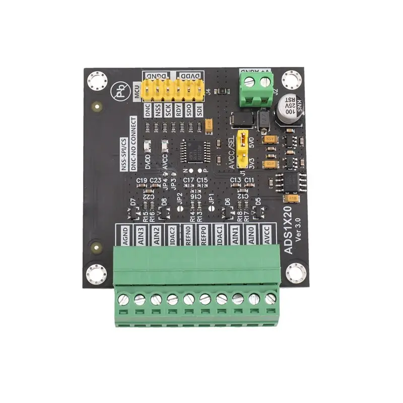 Y17A High Accuracy ADS1220 24-Bit ADC Module Analog-To-Digital Converter Data Acquisition For Industrial Weighing Applications