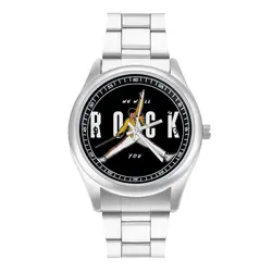 Freddie Mercury Logo Quartz Watch Music Stainless Design Wrist Watch Woman Business Unusual New Wristwatch