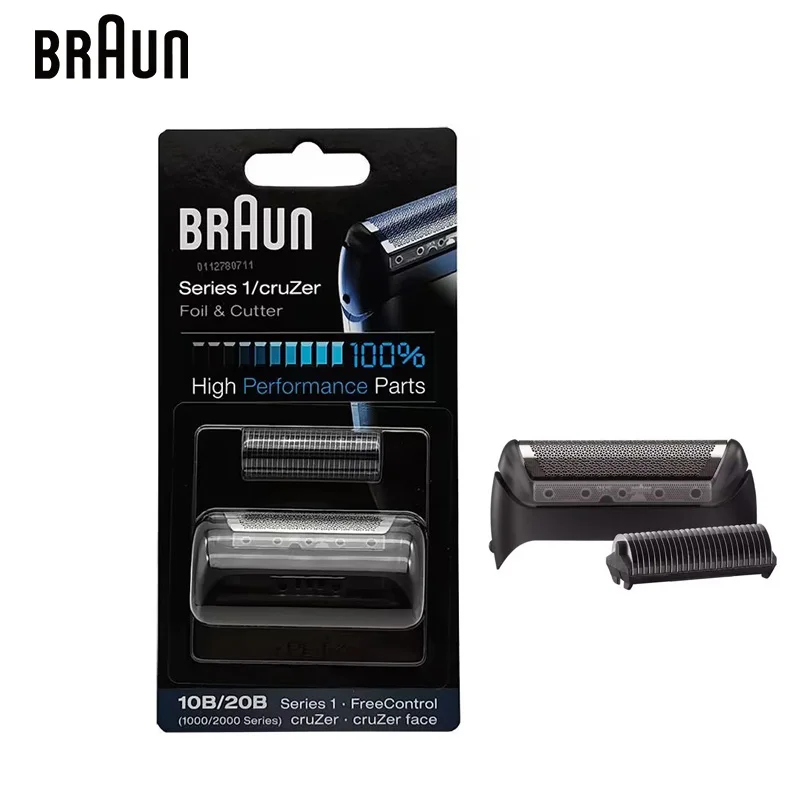 Braun 10B/20B Blade Electric Shaver Replacement Foil Cutter Head 1000/2000 Series CruZer Series