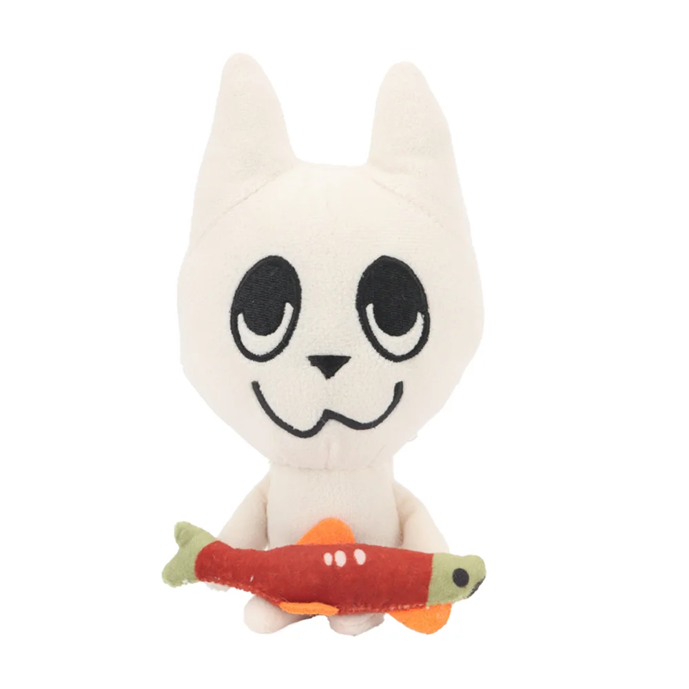 20 ซม./7.87in WebFishing Cat Plush ของเล่นเกมตุ๊กตาน่ารักการ์ตูนแมวตุ๊กตาของเล่นสําหรับเด็กวันเกิด Xmas ของขวัญตกแต่งบ้าน