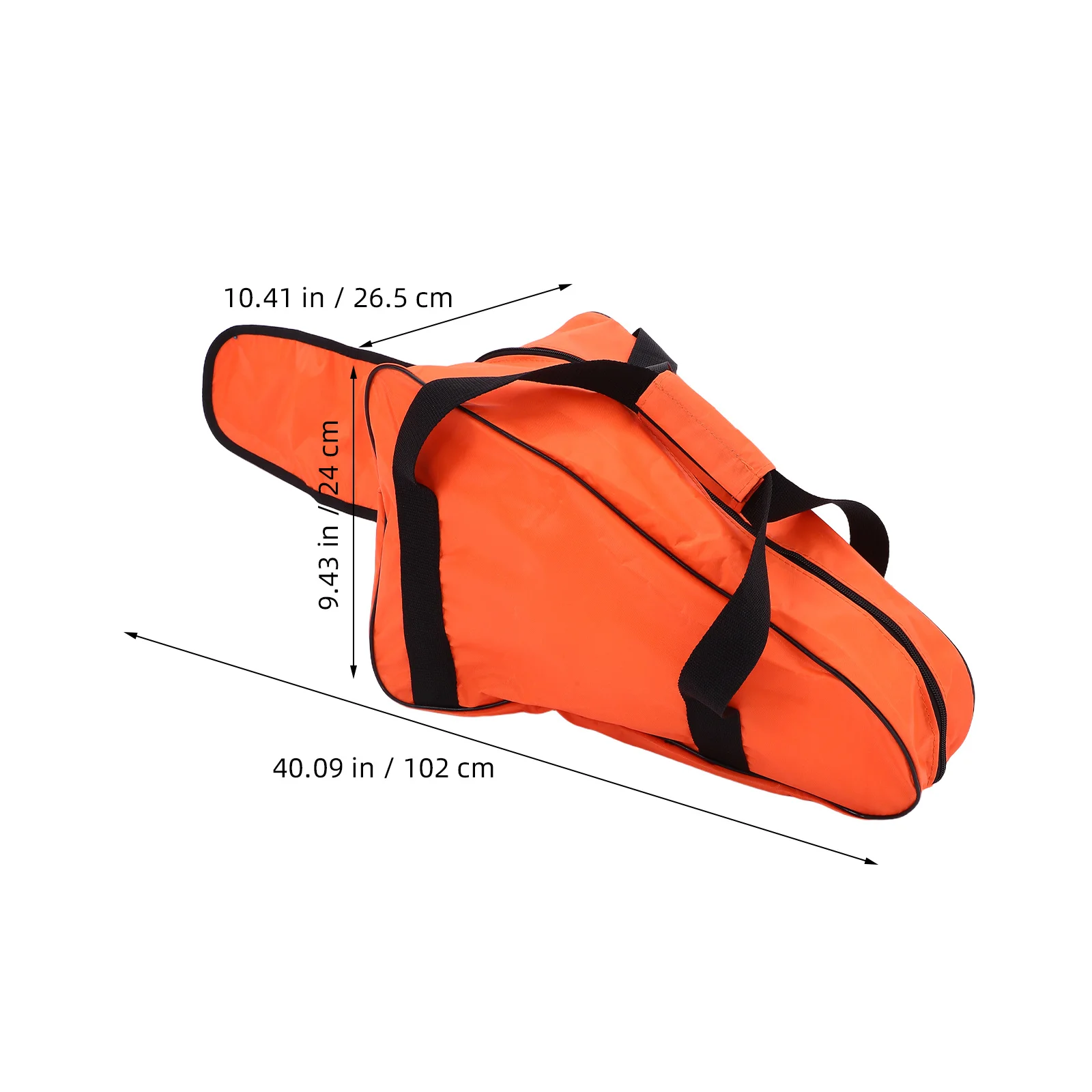 حقيبة أدوات المنشار 20 بوصة من قماش أكسفورد مقاومة للماء ومنظم تخزين عالي التحمل بسعة كبيرة مع مقبض للأدوات الكهربائية #2