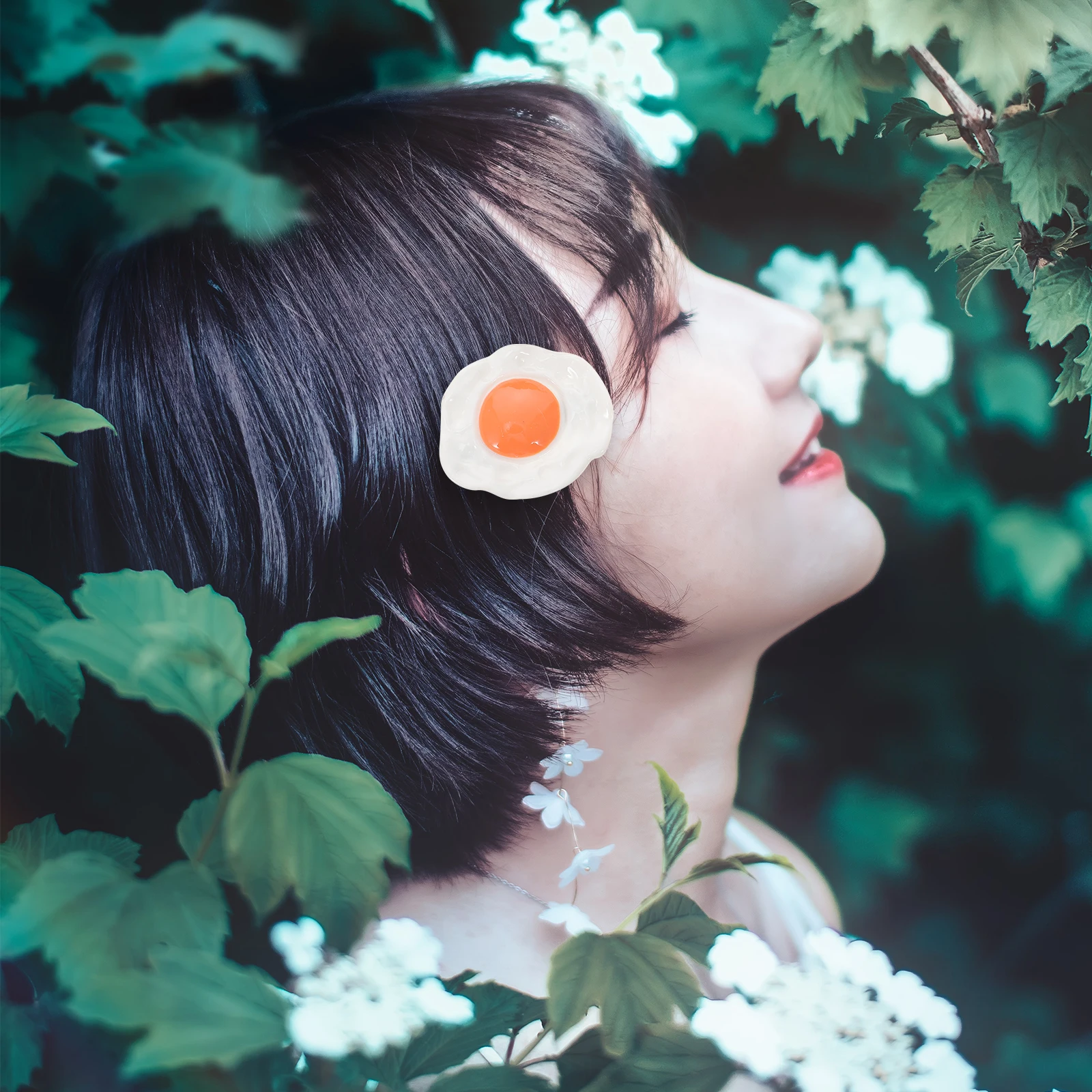 

4Pcs Simulated Food Hair Clips Creative Hairpins Portable Funny Barrettes for Cute Hair Accessories