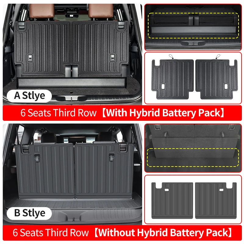 For Lexus GX550 2024 2025 Third row seat back cushion Protective Pad gx 550 series Interior upgraded Accessories Modification - Image 6