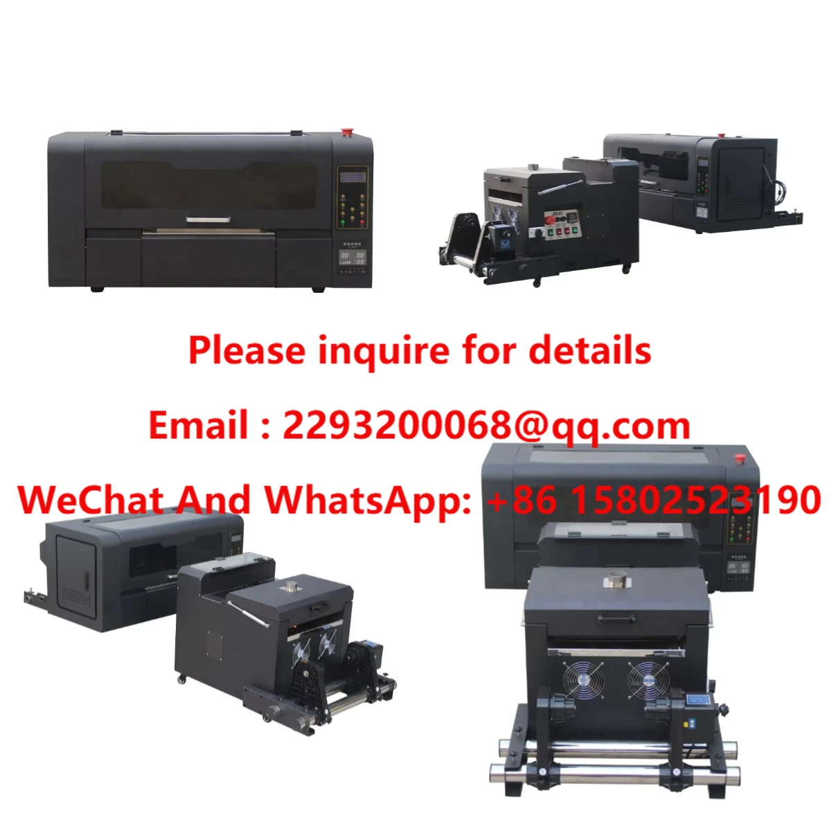 Factory Direct Supply Desktop High Speed A3 30cm DTF Tshirt Pri nter TX600 XP600 Pri nting Machine