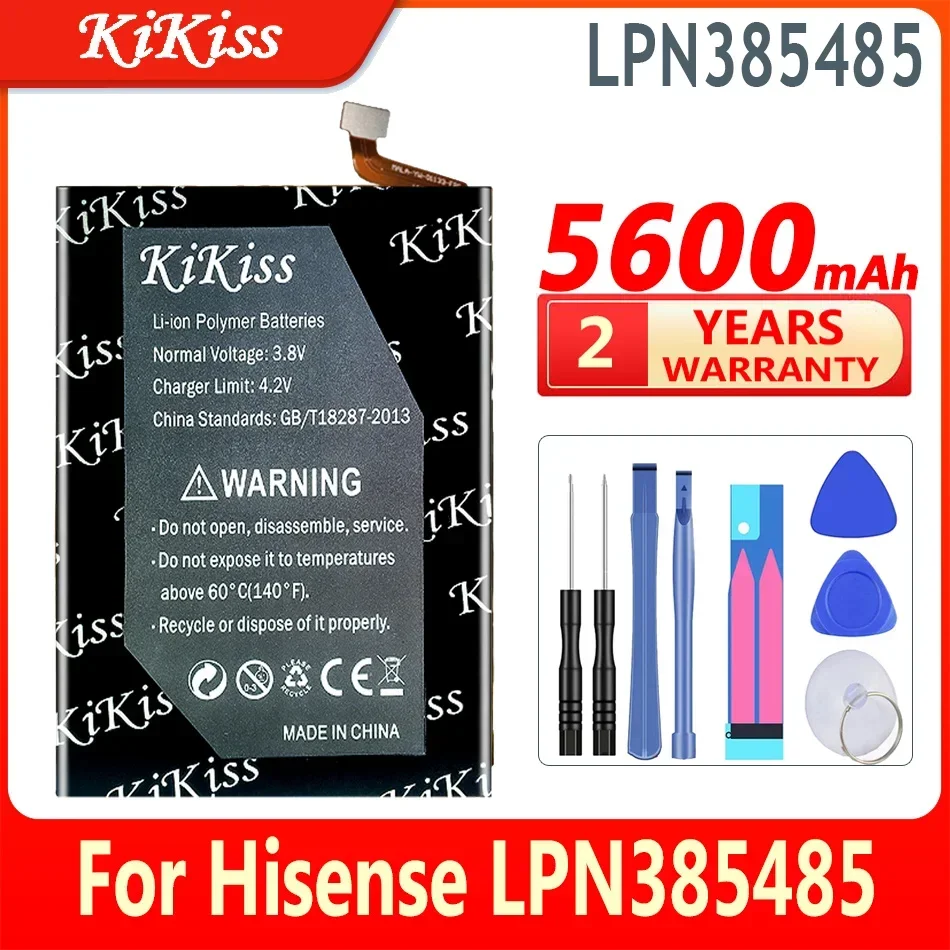 

5600mAh KiKiss Новая батарея для Hisense LPN385485 мобильный телефон