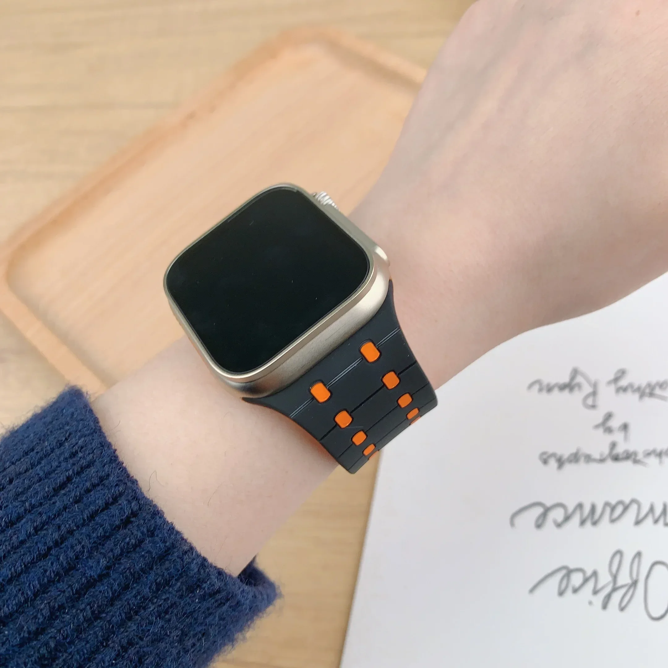 ل أبل أشرطة ساعات يد سيليكون حزام 45 مللي متر 41 مللي متر 44 مللي متر 49 مللي متر 40 مللي متر 38 42 مللي متر 46 مللي متر سوار كوريا iwatch سلسلة 10 9 8 7 6 5 3 SE Ultra