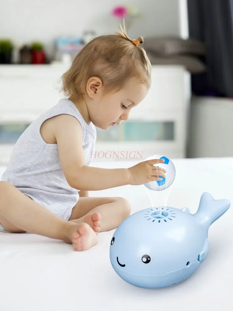 Whale floating ball toy puzzle elettrico per bambini girl boy 1-6 anni