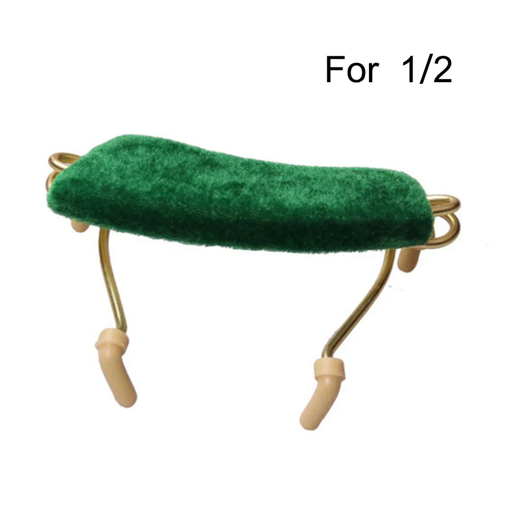 مسند كتف كامل الحجم مصمم تمامًا للكمان يناسب 3/4 لـ 4/4 1/2 1/4 و1/8 متوفر باللون الأحمر والأزرق والأخضر