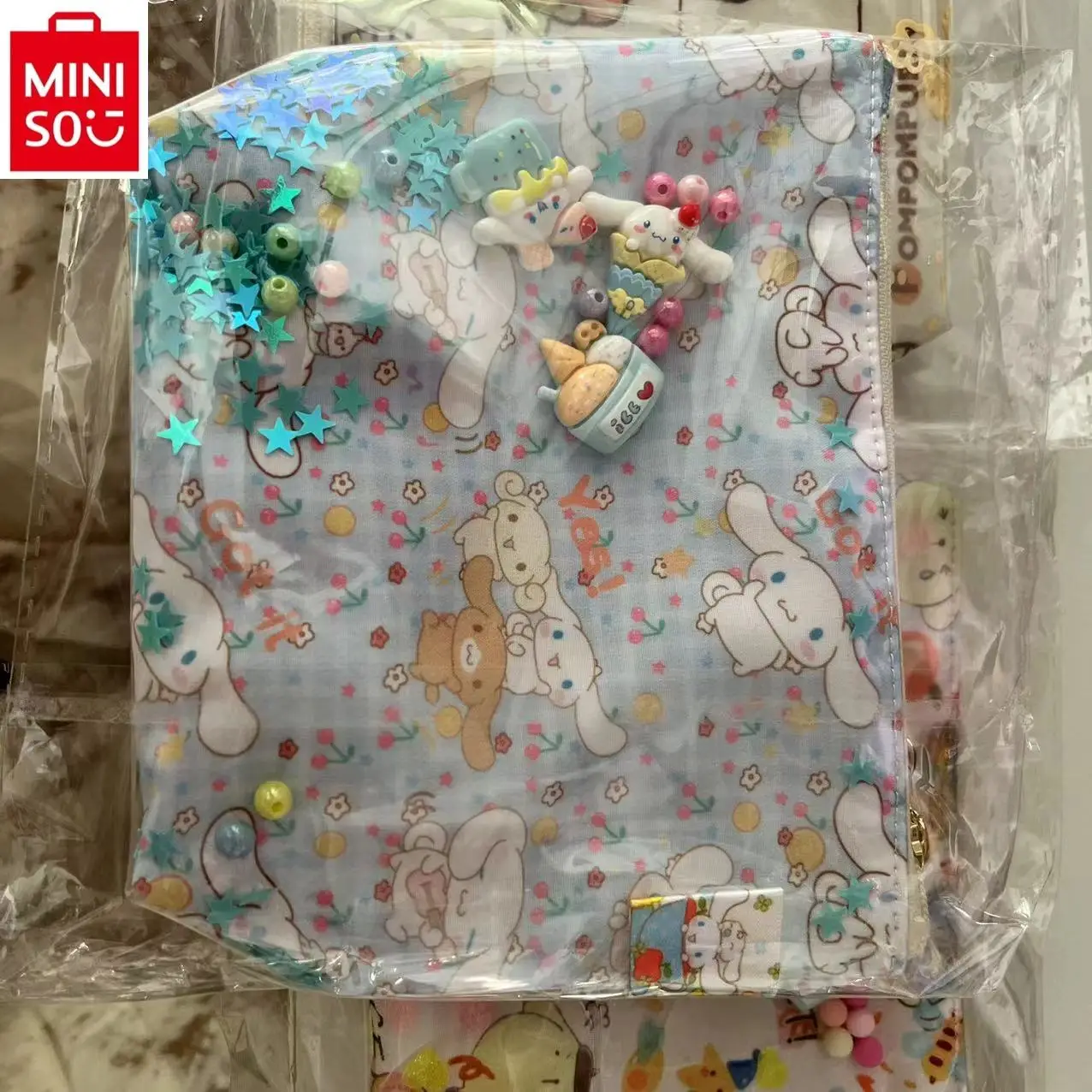 Miniso Hallo Kitty Jade Guigou Lagerung Null Brieftasche Student Mode hochwertige transparente süße vielseitige Brieftasche