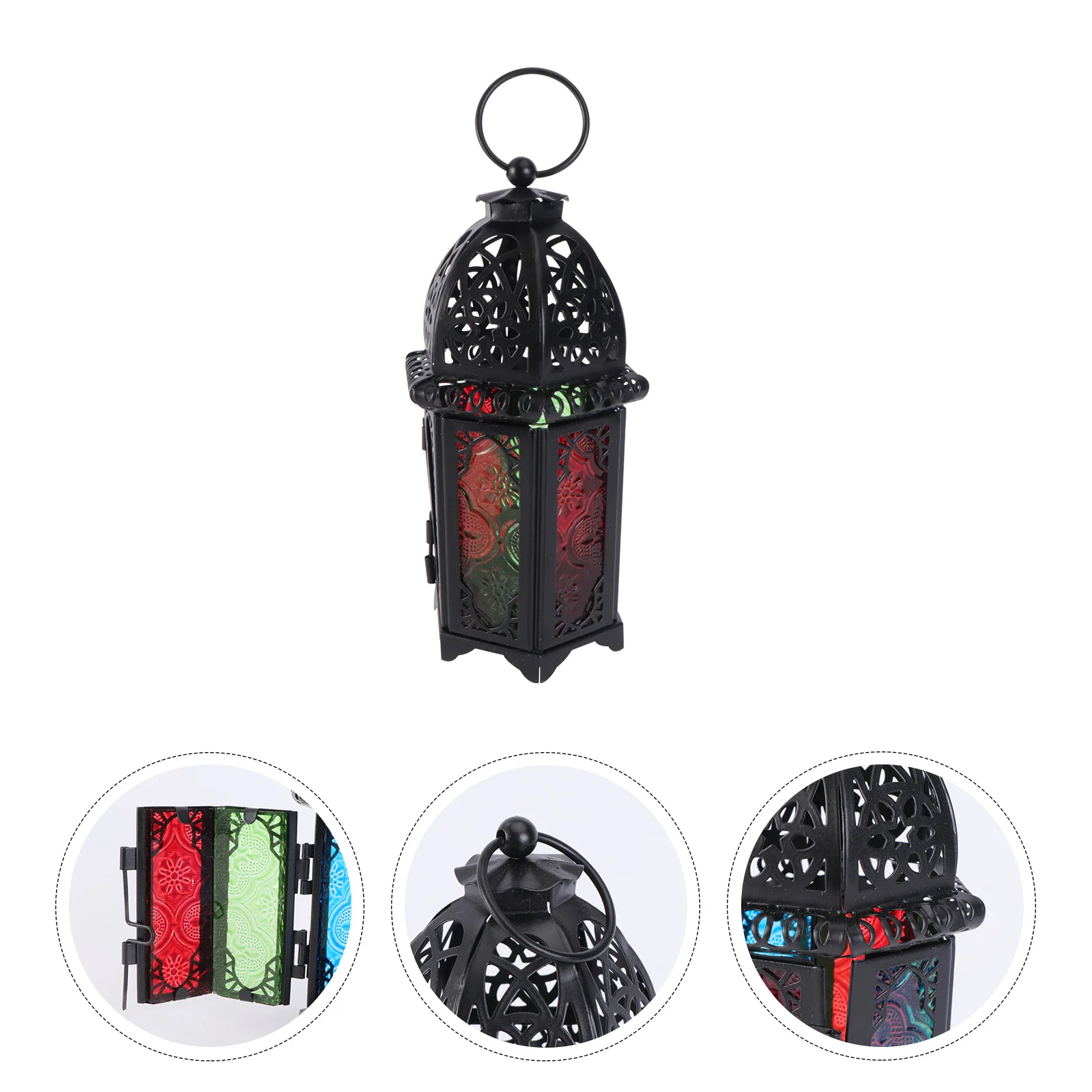 

Iron Home Lamp Wind Lantern Vintage Wind Lamp Festival Vintage Ramadan Easy Hang House Garden Yard Balcony
